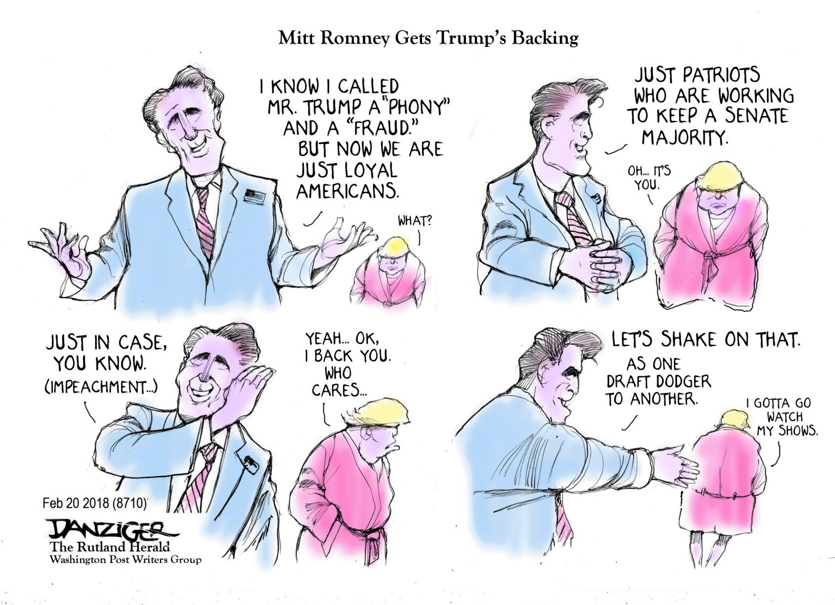 Jeff Danziger cartoon